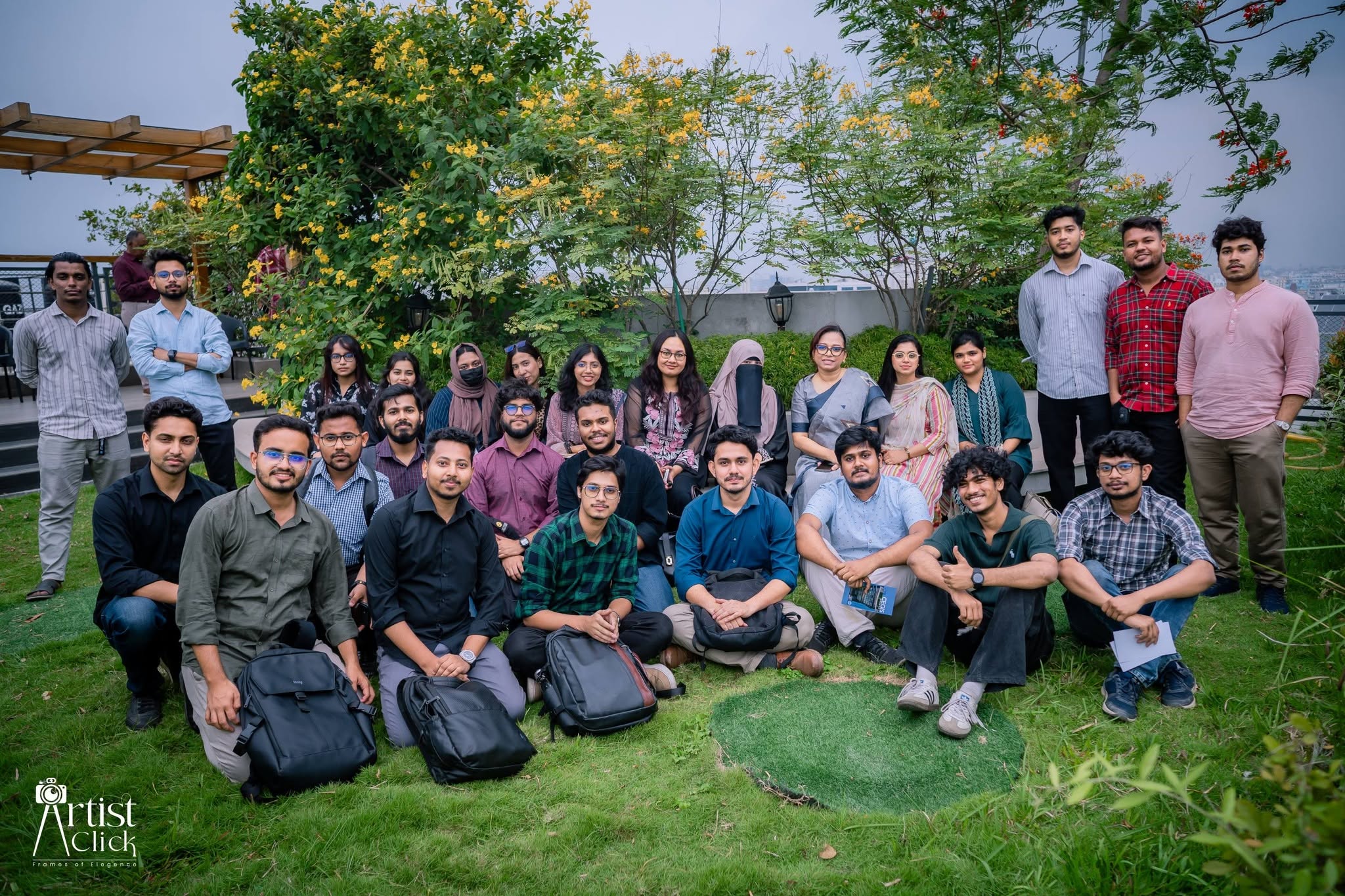 NSU students visits praxis projects