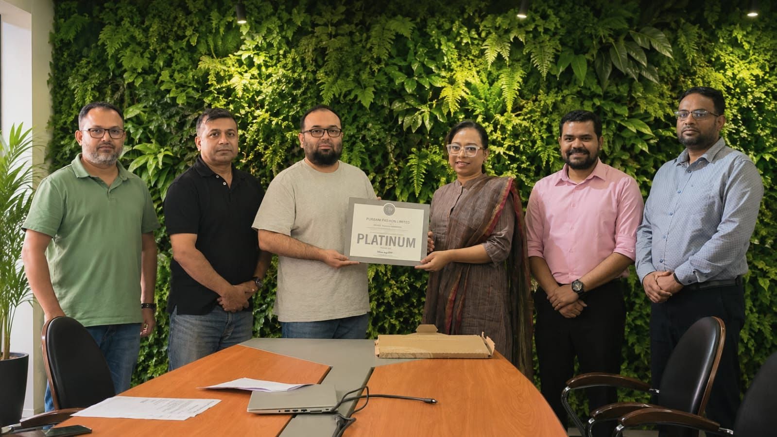 Purbani Fashion Limited achieved LEED Platinum Certification